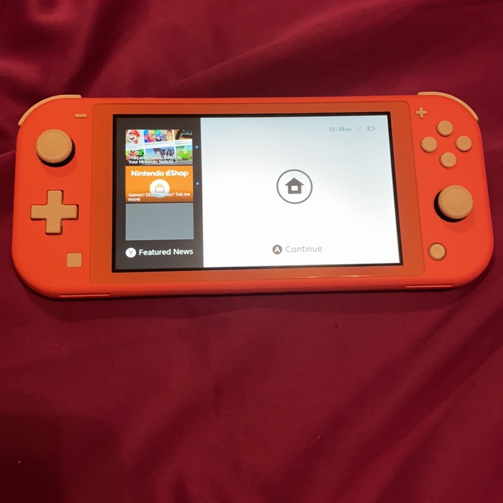 Coral Nintendo Switch Lite